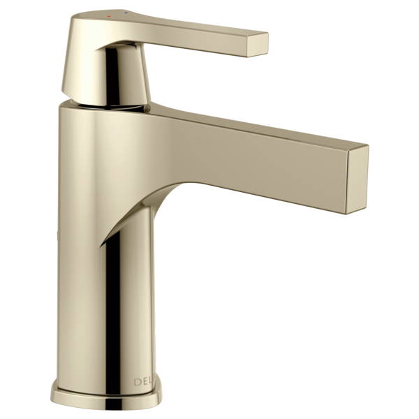 DELTA ZURA 574-LPU-DST SINGLE HOLE - SINGLE HANDLE-4" PLATE/METAL POP-UP - LPU