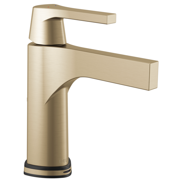 DELTA ZURA 574T-DST SINGLE HOLE - SINGLE HANDLE-4" PLATE/METAL POP-UP - TOUCH.XT