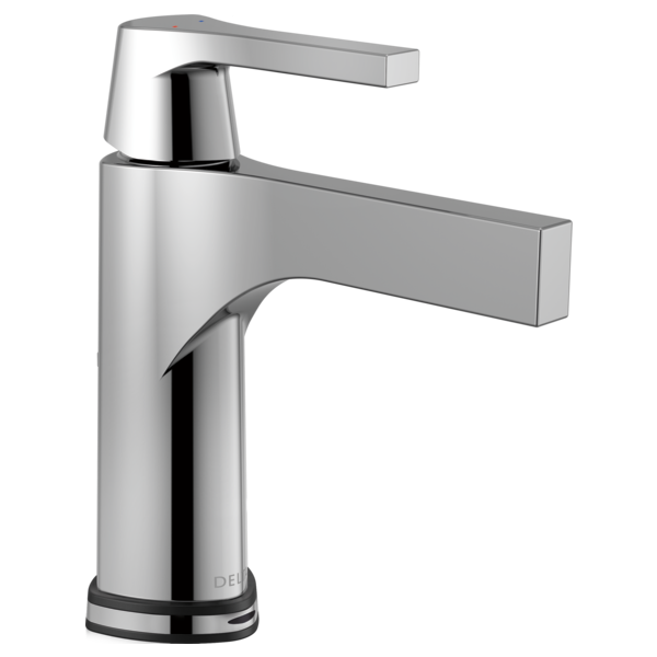 DELTA ZURA 574T-DST SINGLE HOLE - SINGLE HANDLE-4" PLATE/METAL POP-UP - TOUCH.XT