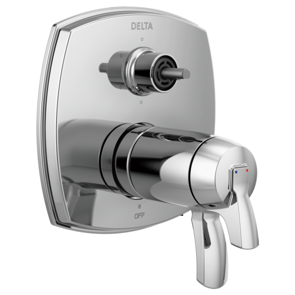 DELTA STRYKE T27T976-LHP 17 THERMOSTATIC INTEGRATED DIVERTER TRIM WITH SIX FUNCTION D