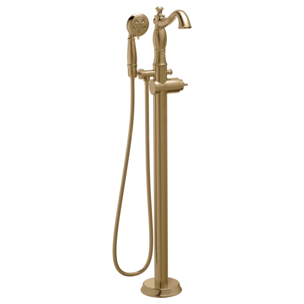 DELTA CASSIDY T4797-FL-LHP FLOOR MOUNT TUB FILLER