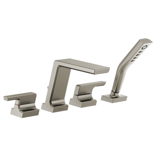 DELTA PIVOTAL T4799 4 HOLE ROMAN TUB FAUCET