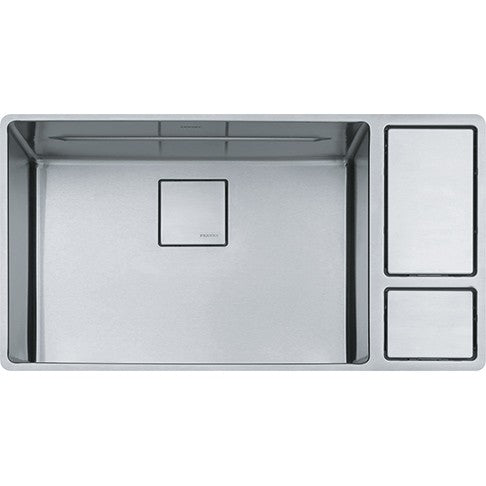 Franke CUX110-31 CHEF CENTER UNDERMOUNT SINK  SINGLE SS -STAINLESS STEEL