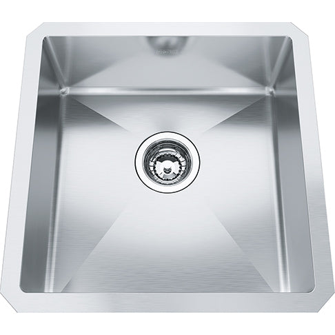 Franke TCX110-15 TECHNA - UNDERMOUNT SINK SINGLE  SS -STAINLESS STEEL