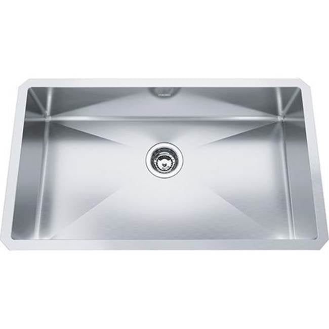 Franke TCX110-29 TECHNA - UNDERMOUNT SINK SINGLE  SS -STAINLESS STEEL