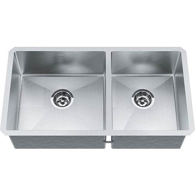 Franke TCX160-31RH TECHNA - UNDERMOUNT SINK COMBINATION  SS -STAINLESS STEEL