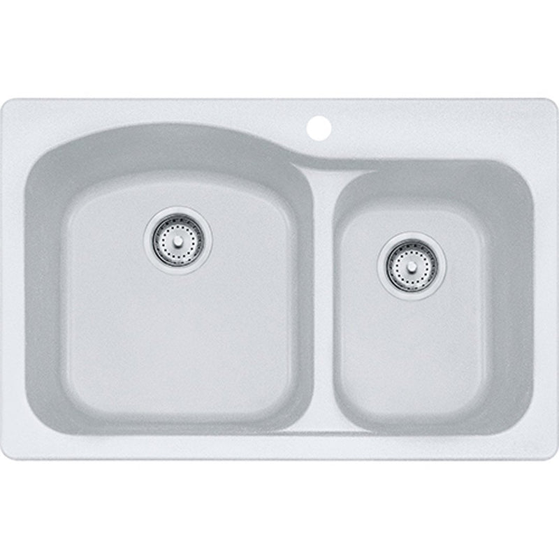 Franke DIG62F91 GRAVITY  GRANITE - DUAL MOUNT SINK DOUBLE