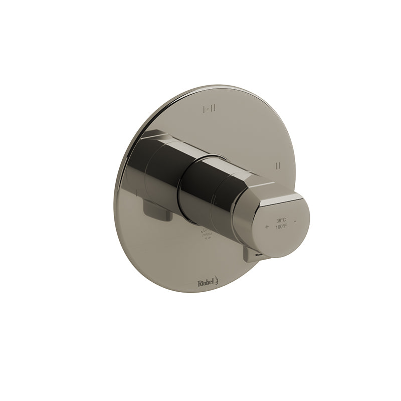 Riobel Parabola TPB23 2-way Type T/P thermostatic/pressure balance coaxial valve trim (Without Rough-in)