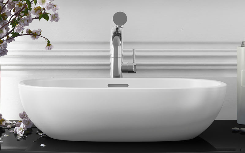 Victoria + Albert VB-BAR55MBarcelona 55 Oval Vessel Lavatory Sink