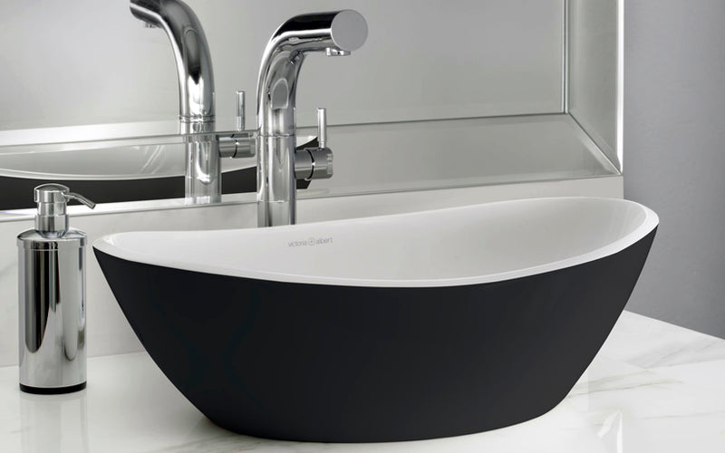 Victoria + Albert VB-AML-55 Amalfi Oval Vessel Lavatory Sink