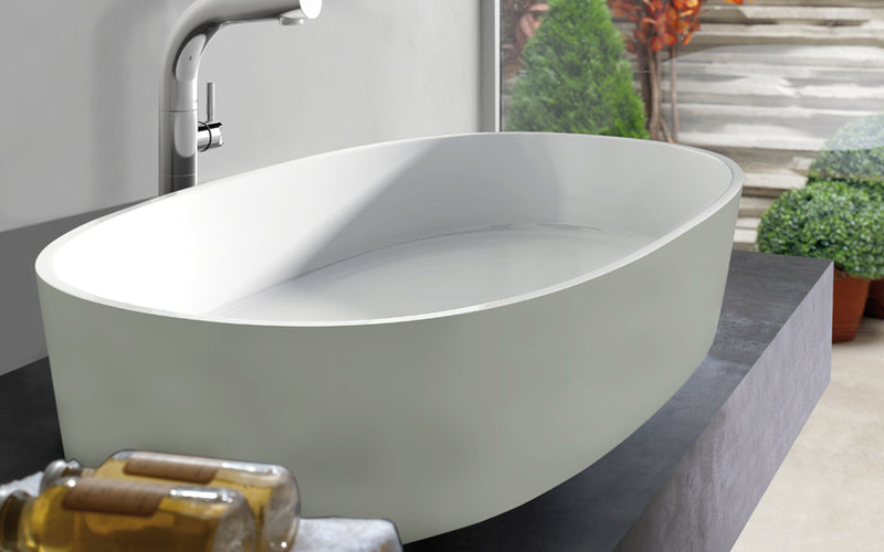 Victoria + Albert VB-IOS-80 Ios 80 Oval Vessel Lavatory Sink