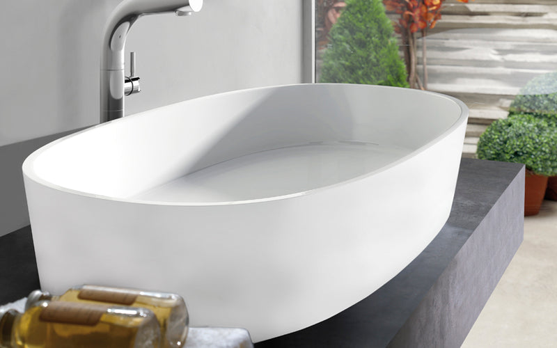 Victoria + Albert VB-IOS-80 Ios 80 Oval Vessel Lavatory Sink