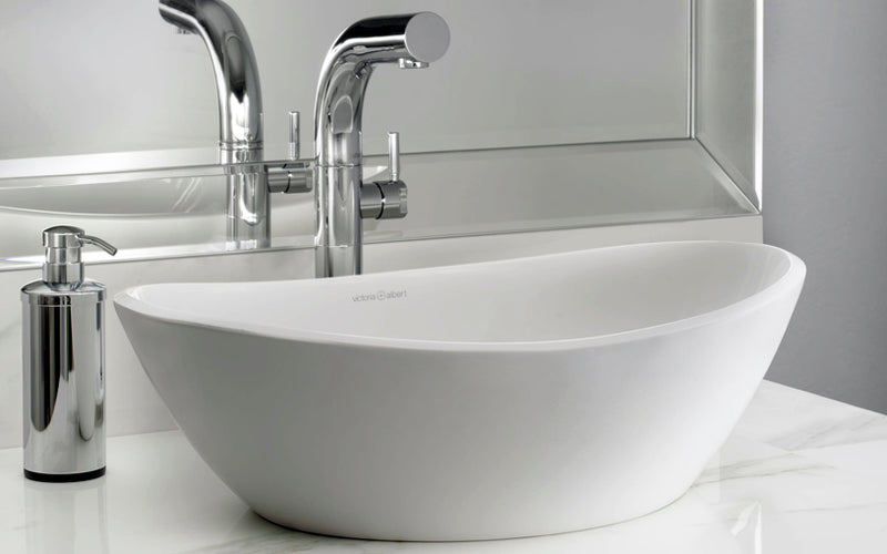 Victoria + Albert VB-AML55M Amalfi Oval Vessel Lavatory Sink