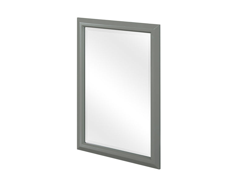 Fairmont Designs Revival 24" Mirror - Glossy Medium Gray