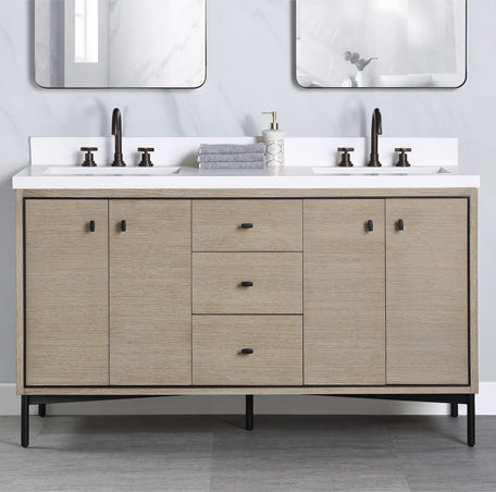 Fairmont Designs 60" Double Bowl Vanity