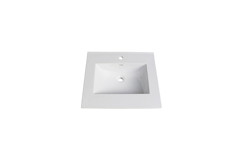 Fairmont Designs (11/16") 25" Tops Ceramic Vanity Sink Top with Integral Bowl - Single