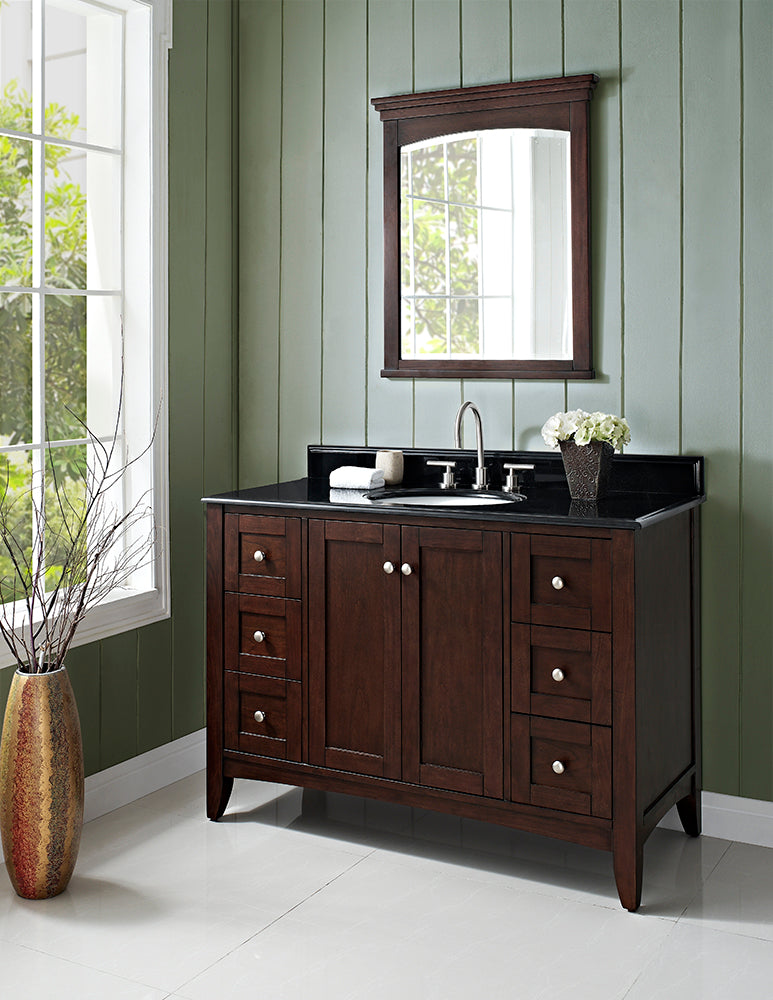 Fairmont Designs Shaker Americana 48" Vanity - Habana Cherry