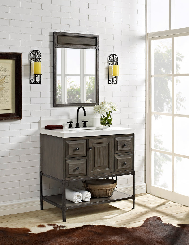 Fairmont Designs Toledo 36" Vanity - Door - Driftwood Gray