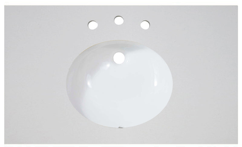 Fairmont Designs 2cm (3/4") 37" Quartz Top Ogee Edge - Single