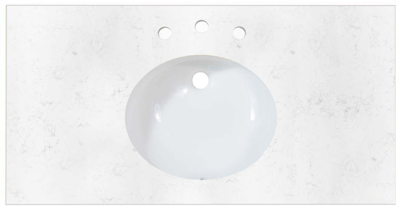 Fairmont Designs 2cm (3/4") 43" Quartz Top Ogee Edge - Single