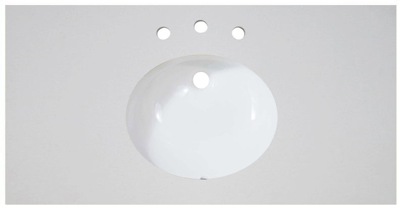 Fairmont Designs 2cm (3/4") 43" Quartz Top Ogee Edge - Single