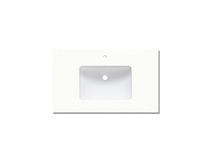 Fairmont Designs 2inch - 36" Tops Quartz Top Ease Edge - Single