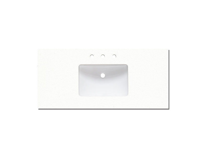 Fairmont Designs 2inch - 48" Tops Quartz Top Ease Edge - Single