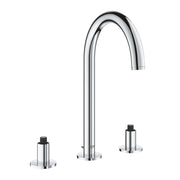 Grohe 20069 Atrio New 8" Widespread 2-Handle M-Size Bathroom Faucet 4.5 L/min - 1.2 GPM