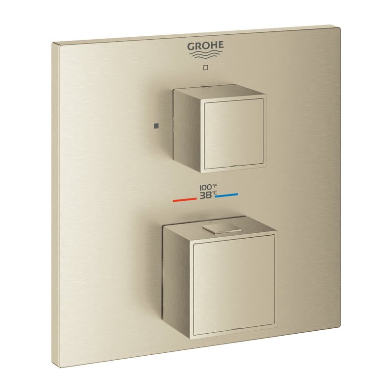 Grohe 24158 Grohtherm Dual Function 2-Handle Thermostatic Valve Trim