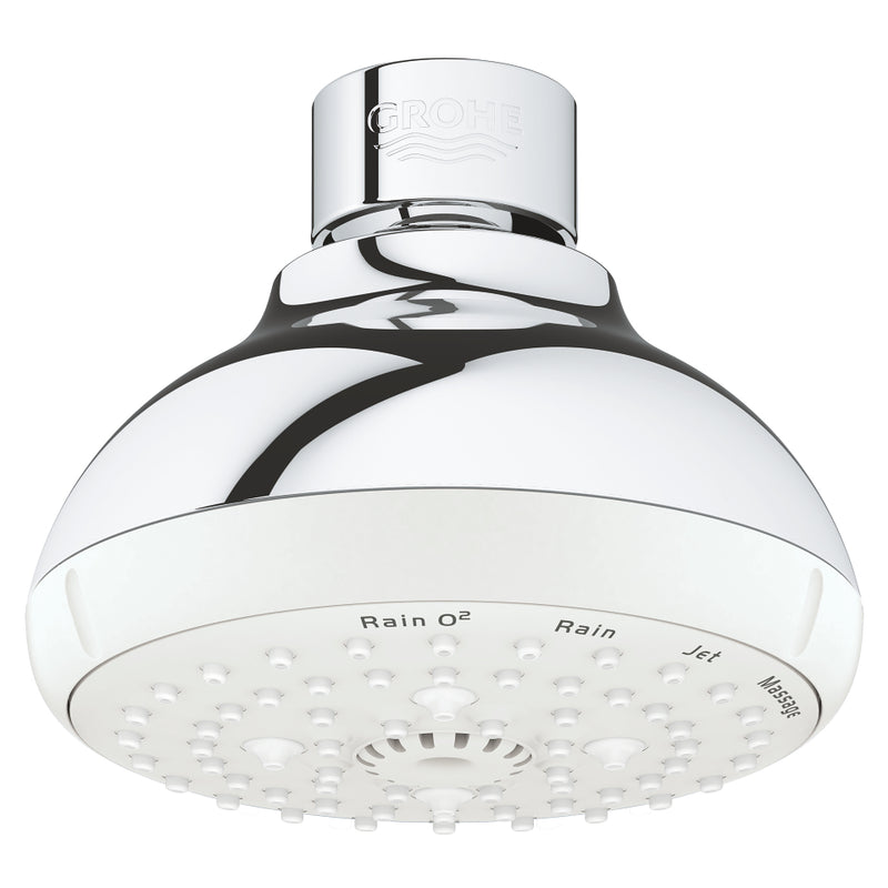 Grohe 26044 Tempesta 100 Shower Head 4" - 4 Sprays 6.6 L/min - 1.75 GPM
