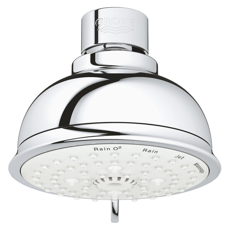 Grohe 27610 Tempesta 100 Shower Head 4" - 4 Sprays 9.5 L/min - 2.5 gpm 