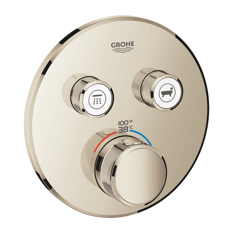 Grohe 29137 Grohtherm Dual Function Thermostatic Valve Trim