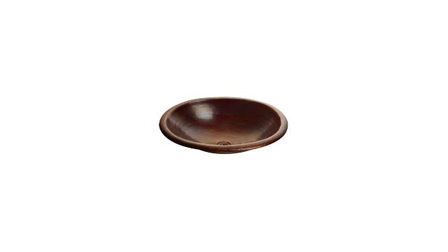 Franke CUJ610-17 Oval topmount copper sink