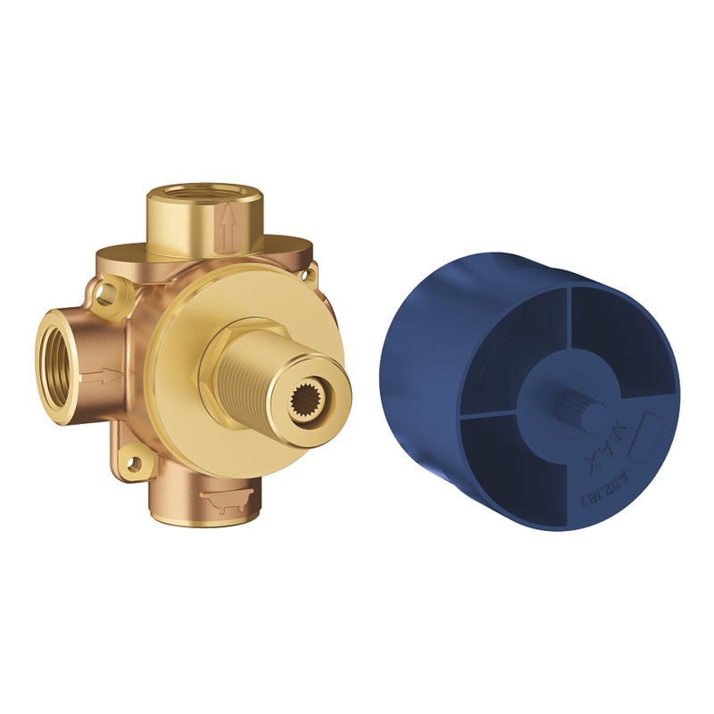 Grohe 29900 Non Rapido 2-Way Diverter Rough-In Valve - Discrete Functions 