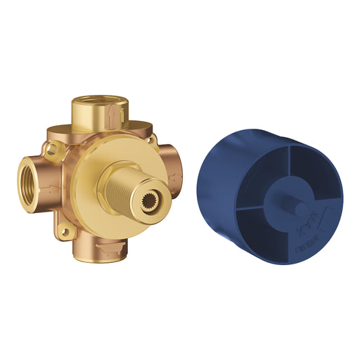 Grohe 29902 Non Rapido 3-Way Diverter Rough-In Valve - Discrete Functions 
