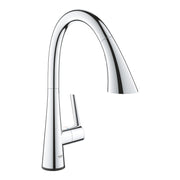 Grohe 30205 Grohe Zedra Single-Handle Pull Down Kitchen Faucet Triple Spray 6.6 L/min - 1.75 GPM with Touch Technology