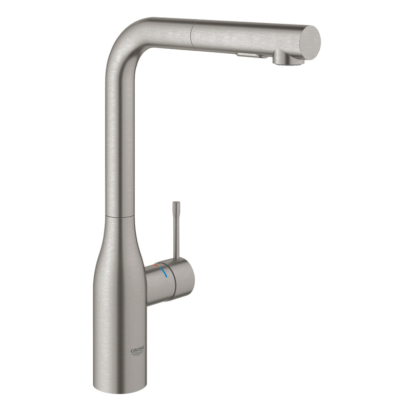 Grohe 30271 Essence New Single-Handle Pull-Out Kitchen Faucet Dual Spray 6.6 L/min - 1.75 GPM
