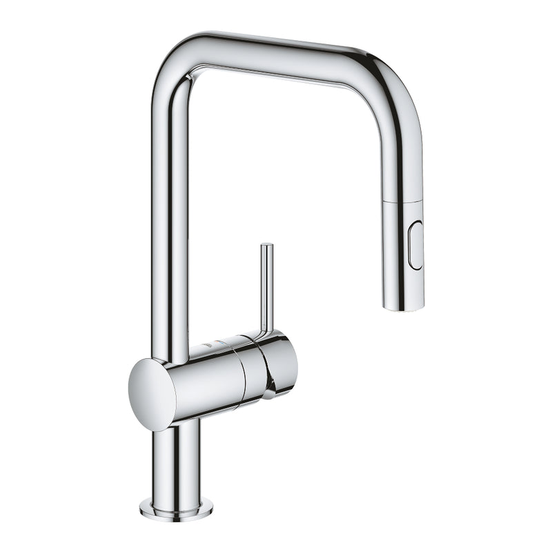 Grohe 32319 Minta Single-Handle Pull Down Kitchen Faucet Dual Spray 6.6 L/min - 1.75 GPM