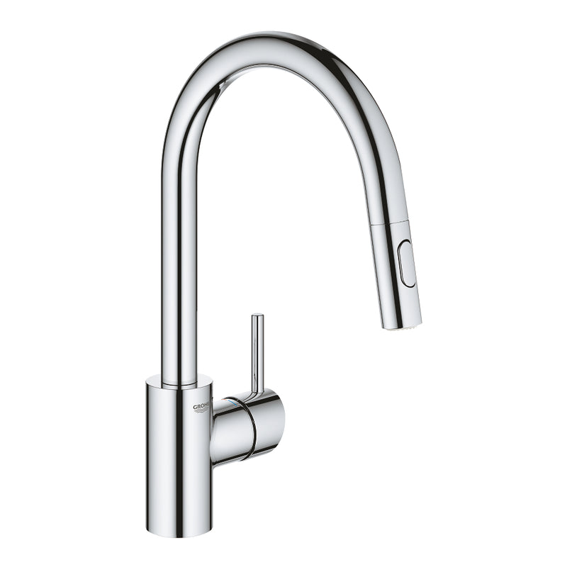Grohe 32665 Concetto Single-Handle Pull Down Kitchen Faucet Dual Spray 6.6 L/min - 1.75 GPM