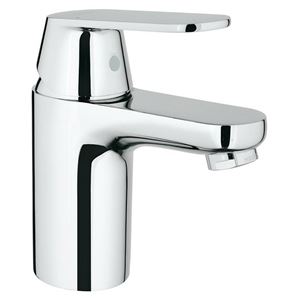 Grohe 32877 Eurosmart Cosmopolitan Single Hole Single-Handle S-Size Bathroom Faucet 4.5 L/min - 1.2 GPM Less Drain