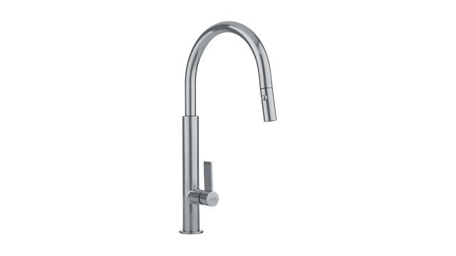 Franke FF27 Pull down faucet Polished Chrome