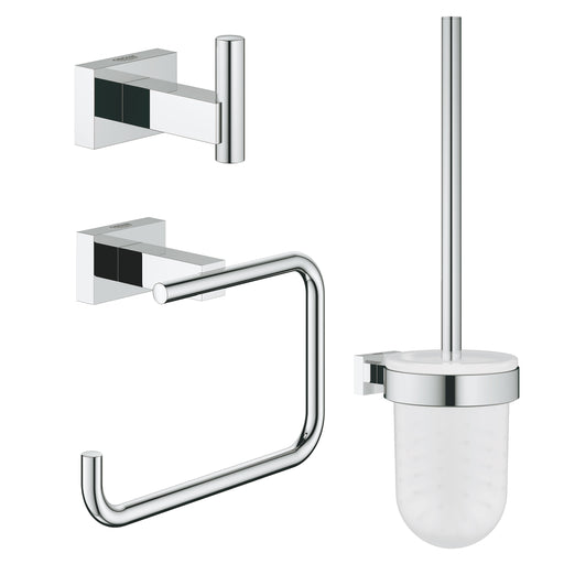 Grohe 40757 Essentials Cube 3-in-1 Accessory Set