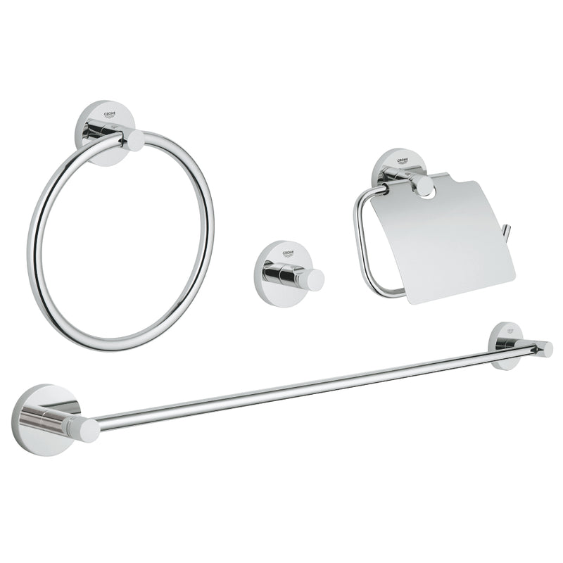 Grohe 40776 Essentials 4-in-1 Accessory Set