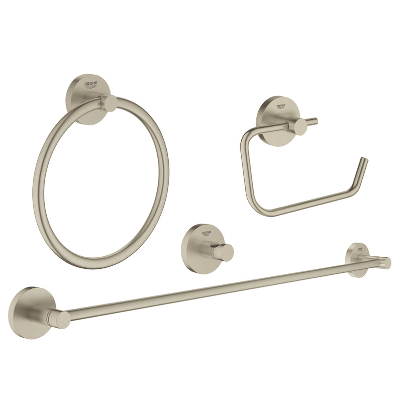 Grohe 40823 Essentials 4-in-1 Accessory Set
