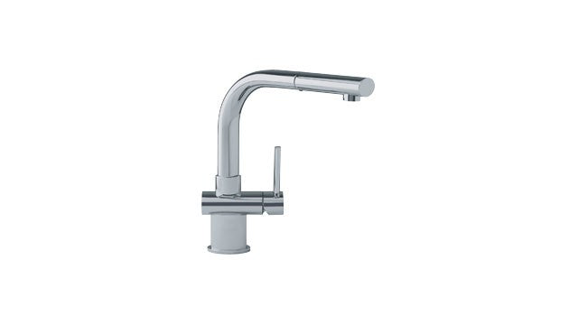 Franke FFP10 Faucet Pull out curved stream only Polished Chrome