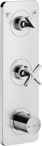 AXOR CITTERIO E THERMOSTAT 2-USER TRIMSET 380 X 120 PLATE
