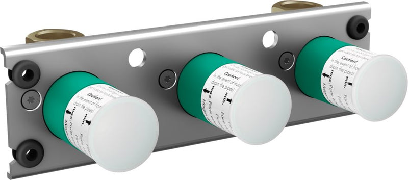 AXOR ROUGH, THERMOSTATIC TRIM FOR 2 FUNCTIONS