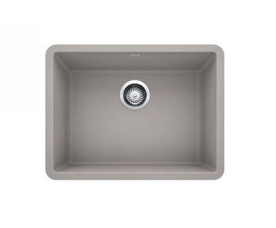 BLANCO PRECIS U SINGLE 24 CONCRETE GRAY