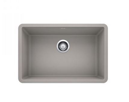 BLANCO PRECIS U SINGLE 27 CONCRETE GRAY