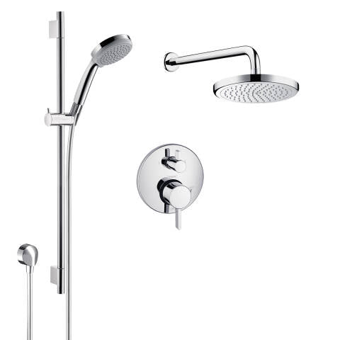 HANSGROHE SHOWER KIT PB DUAL FUNCTION W/HSHWR & SHHD